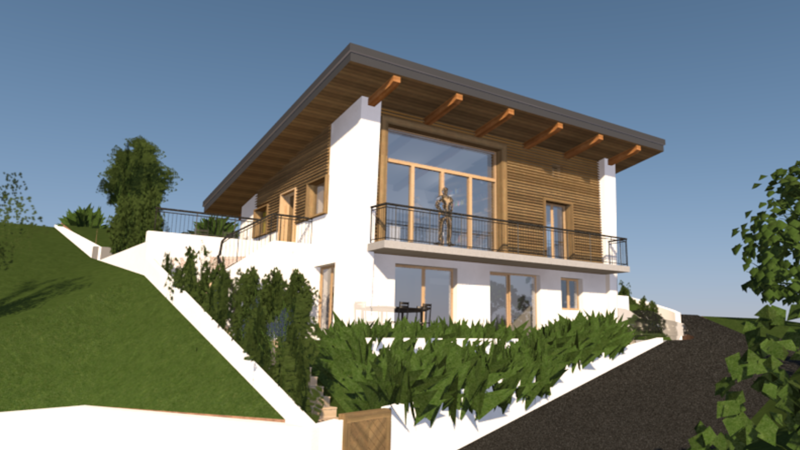 a maison un pan rénovée vue extérieure 1