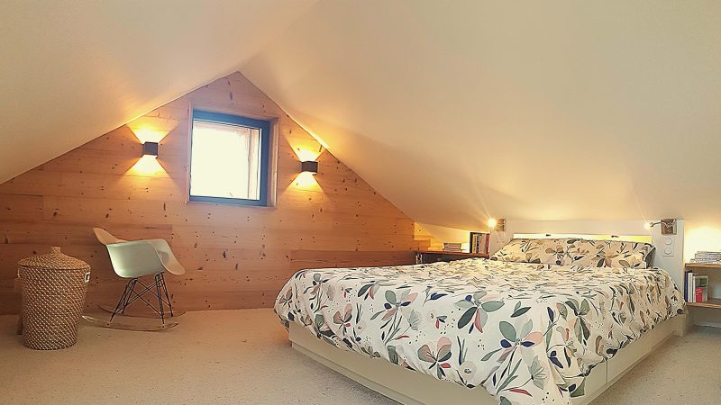 g amènagement d'un grenier existant en chambre asba architecte