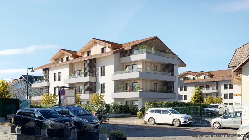 s plan masse esprit maison de village