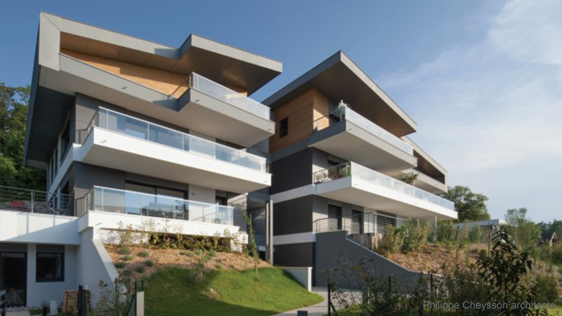 tn logement contemporain vue lac